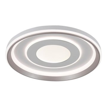 ITALUX - himmennettävä LED-kattovalaisin SIMNI LED/55W/230V 3000-6500K halkaisija 50 cm valkoinen + kaukosäädin