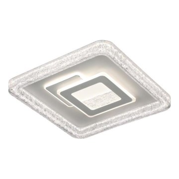 ITALUX - Himmennettävä LED-kattovalaisin TEMPIO LED/55W/230V 3000-6500K 50x50 cm valkoinen + kaukosäädin