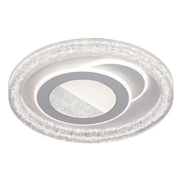 ITALUX - Himmennettävä LED-kattovalaisin TEMPIO LED/55W/230V 3000-6500K halkaisija 50 cm valkoinen + kaukosäädin