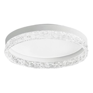 ITALUX - LED-himmennettävä kattovalaisin RANTE LED/58 W/230 V 3000–6500 K Ø 50 cm valkoinen + kaukosäädin