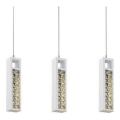 ITALUX - LED-kattokruunu narussa LAURI 3xLED/4,8W/230V