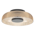 ITALUX - LED-kattovalaisin PASSO LED/8W/230V 3000K Ø 25 cm savuinen beige