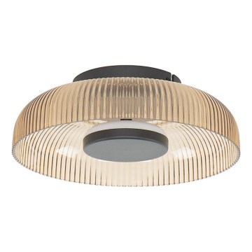 ITALUX - LED-kattovalaisin PASSO LED/8W/230V 3000K Ø 25 cm savuinen beige