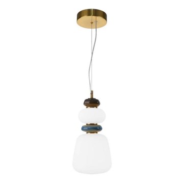 ITALUX - LED-riippuvalaisin EVANS johdolla LED/12W/230V 3000K kulta/valkoinen