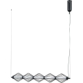ITALUX - LED-riippuvalaisin kaapelilla SEVILLA LED/25W/230V 3000K musta