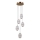 ITALUX - LED-riippuvalaisin ripustusjohdolla ALANI 5xLED/5,6W/230V 3000K kulta