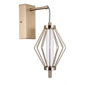 ITALUX - LED-seinävalaisin SEVILLA LED/5W/230V 3000K kultainen