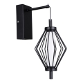 ITALUX - LED-seinävalaisin SEVILLA LED/5W/230V 3000K musta
