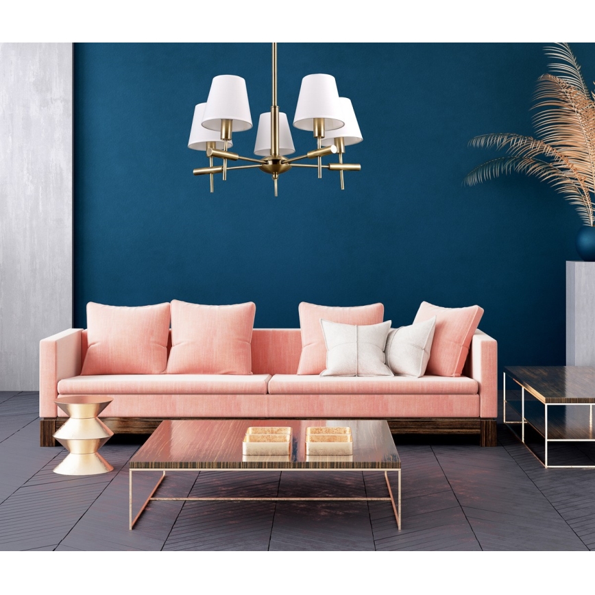 ITALUX - Riippukattokruunu BALTER 5xE14/40W/230V