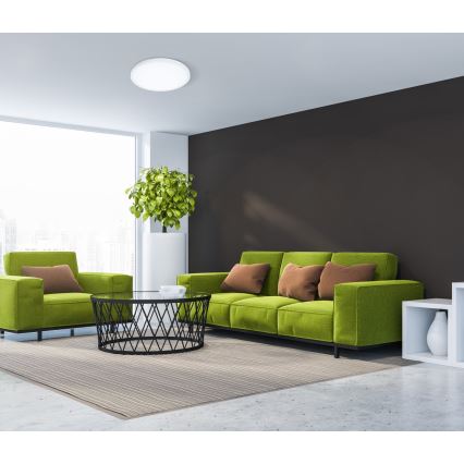 ITALUX - LED-kattovalaisin PELARO LED/30W/230V 4000K halkaisija 40 cm valkoinen