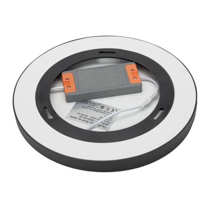 ITALUX - LED-kattovalaisin RIBERIO LED/30W/230V 4000K musta