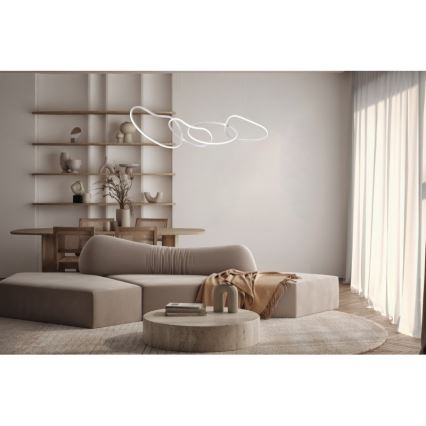 ITALUX - LED-riippuvalaisin vaijerilla FONTE LED/60W/230V 3000/4000/6000K valkoinen