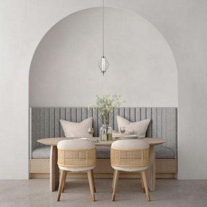 ITALUX - SEVILLA LED-riippuvalaisin vaijerilla LED/5W/230V 3000K kultainen