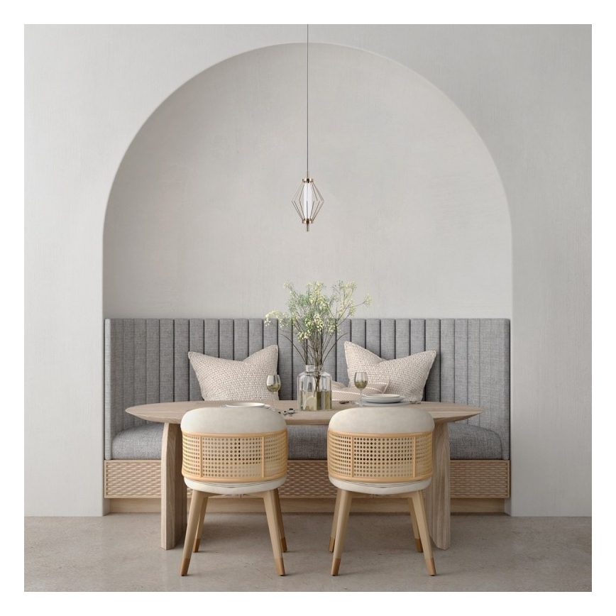 ITALUX - SEVILLA LED-riippuvalaisin vaijerilla LED/5W/230V 3000K kultainen