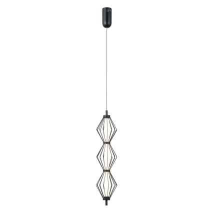 ITALUX - LED-riippuvalaisin vaijerilla SEVILLA LED/15W/230V 3000K musta
