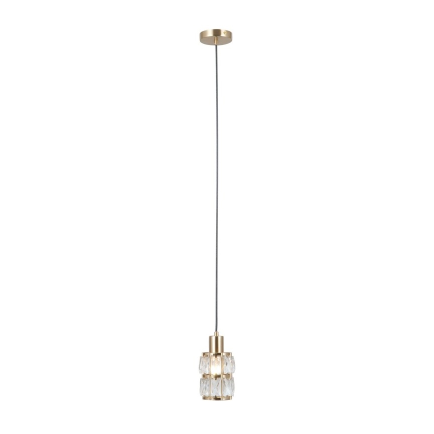 ITALUX - ALMA-riippuvalaisin kaapelilla 1xE27/40W/230V kullanvärinen