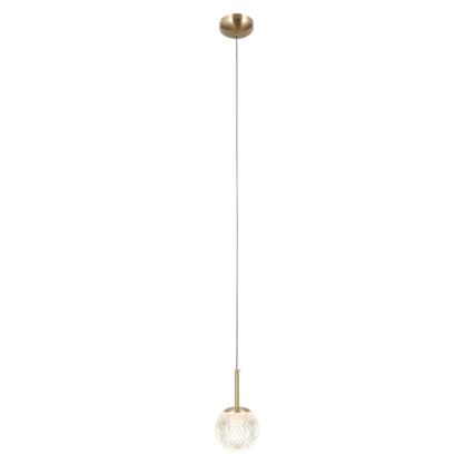 ITALUX - PADRI-riippuvalaisin johdolla 1xG9/5W/230V, kultainen