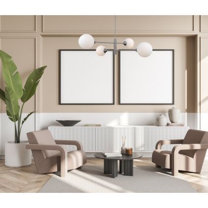 ITALUX - Kattojalka EVORA 4xG9/5W/230V nikkeli