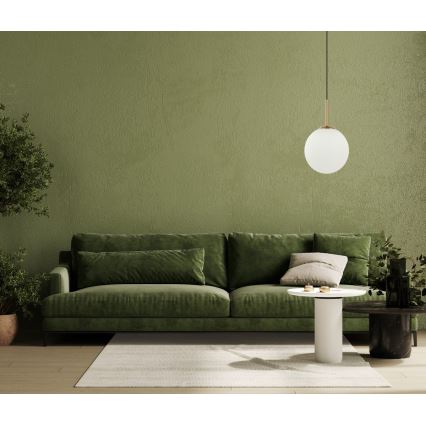 ITALUX - Ripustettava kattovalaisin DEORE 1xE27/40W/230V halkaisija 25 cm pronssi