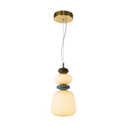 ITALUX - LED-riippuvalaisin EVANS johdolla LED/12W/230V 3000K kulta/valkoinen