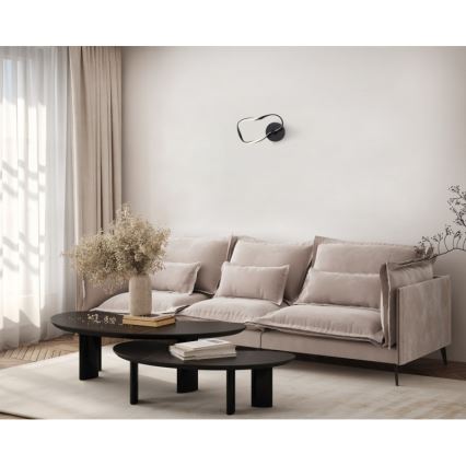 ITALUX - LED-seinävalaisin AMAYA LED/20W/230V musta