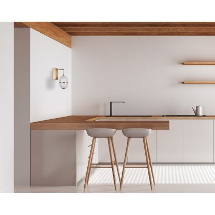 ITALUX - LED-seinävalaisin ALANI LED/6W/230V 3000K kultainen