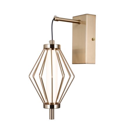 ITALUX - LED-seinävalaisin SEVILLA LED/5W/230V 3000K kultainen