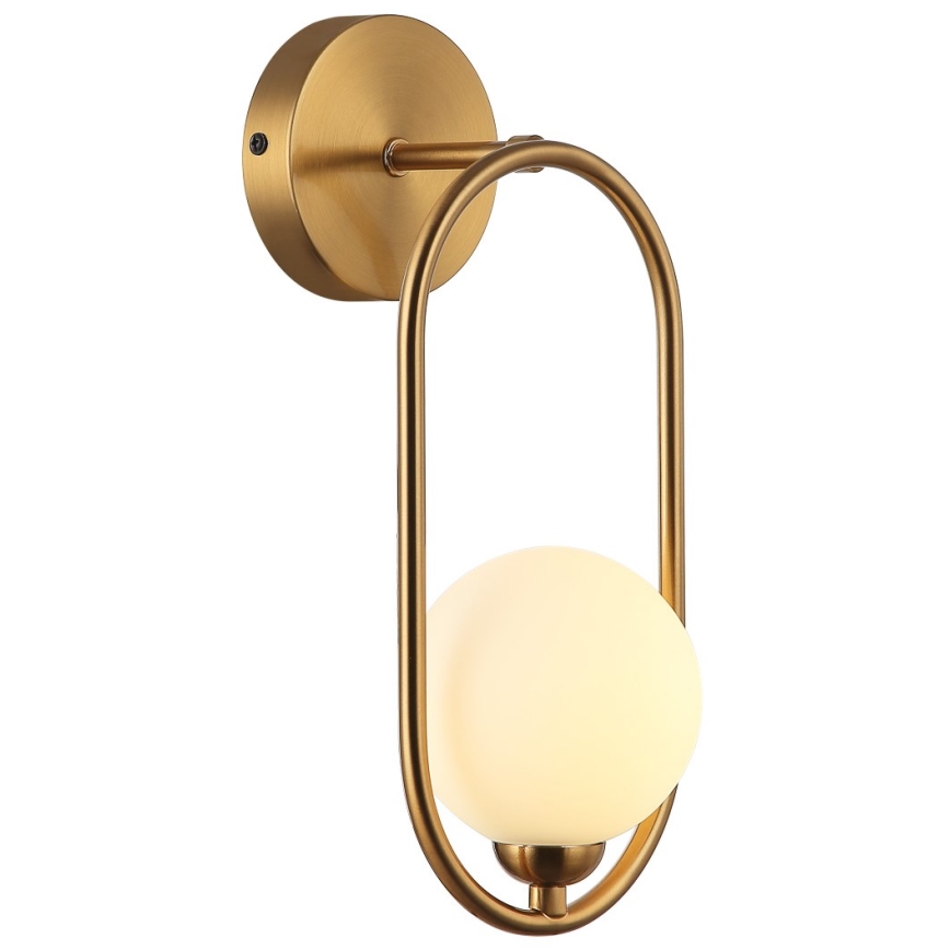 ITALUX - Seinävalaisin LUPUS 1xG9/25W/230V kulta