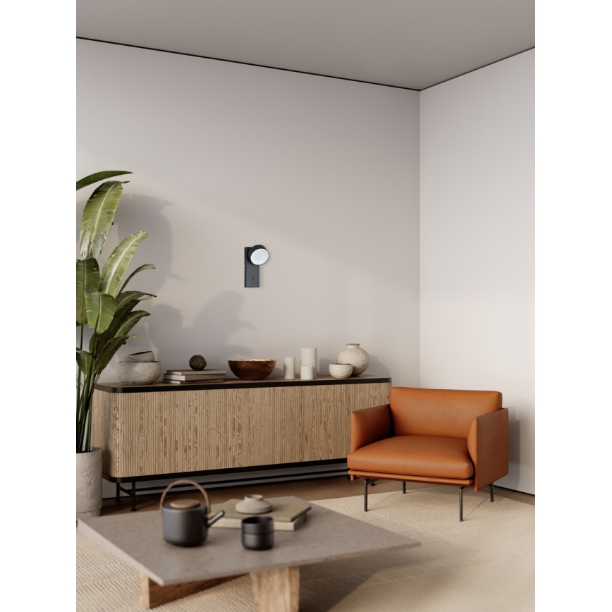 ITALUX - LED-seinävalaisin FONTEN LED/1,8W/230V 4000K musta