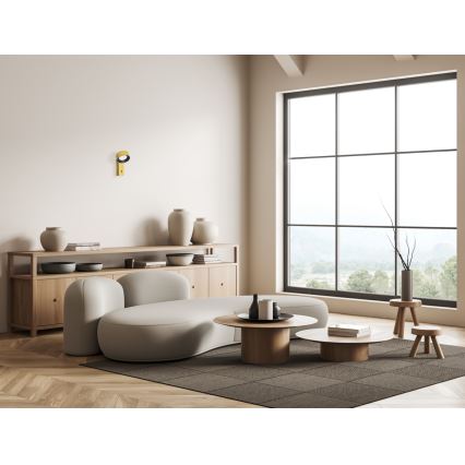 ITALUX - LED-seinävalaisin OTAL LED/1,8W/230V 4000K keltainen