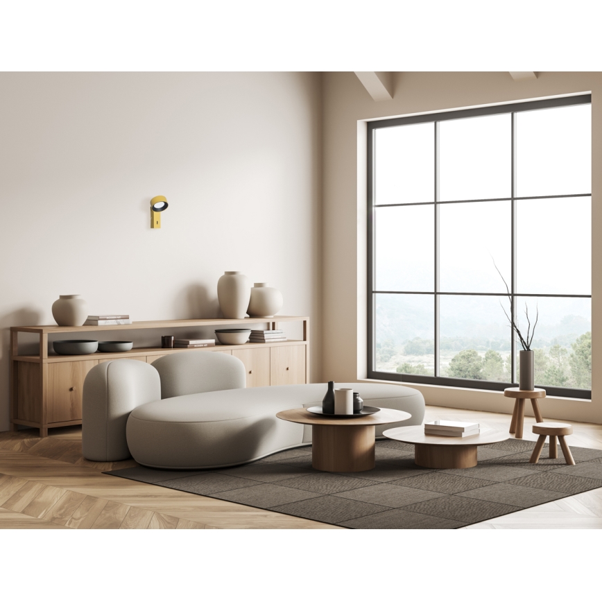 ITALUX - LED-seinävalaisin OTAL LED/1,8W/230V 4000K keltainen