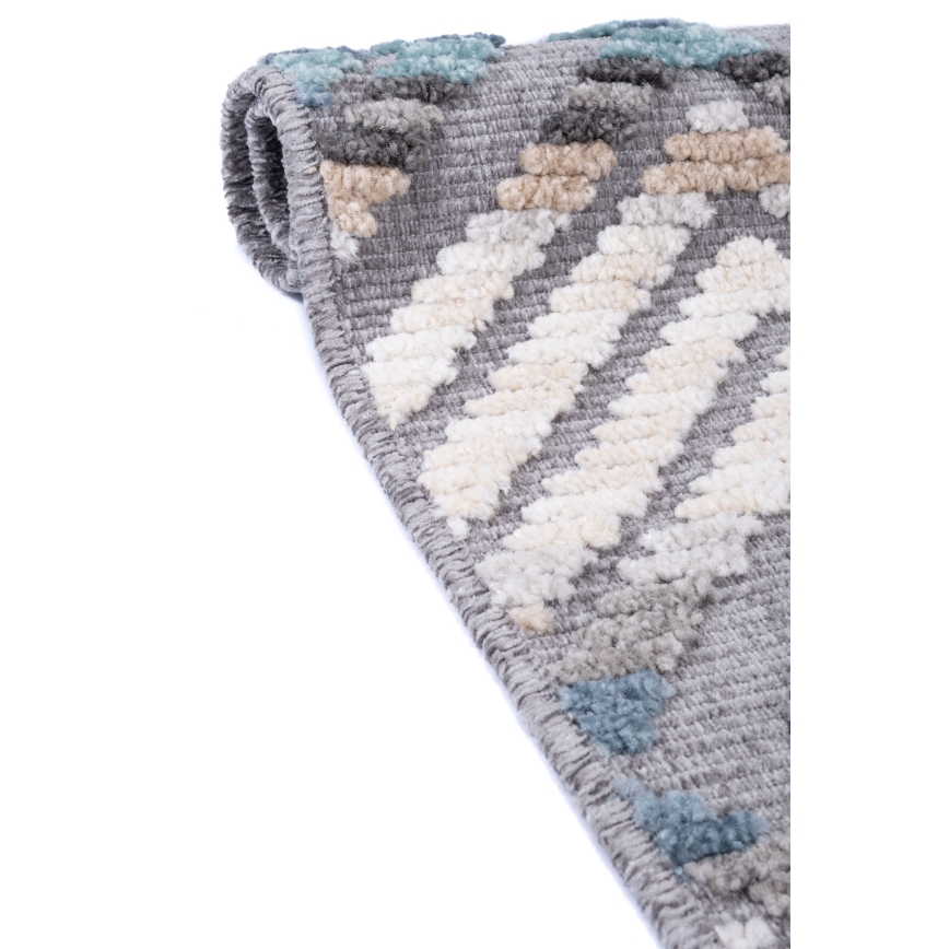 Itämainen matto NEPAL 160x230 cm sininen/harmaa