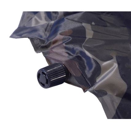 Itsetäyttyvä retkeilypatja tyynyllä suojaväritys