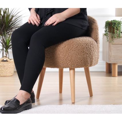 Jakkara MIKI, Ø 46 cm, ruskea