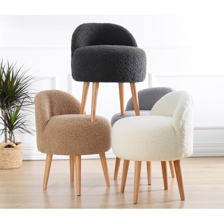 Jakkara MIKI, Ø 46 cm, ruskea