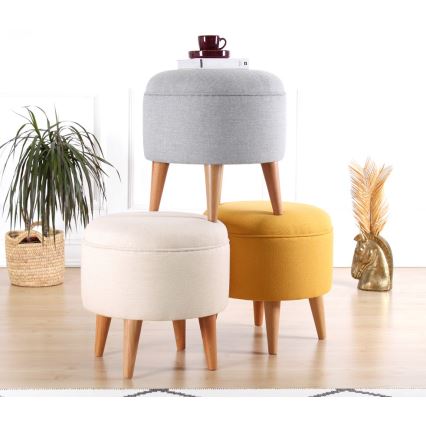 Jakkara PIXI, Ø 40 cm, harmaa