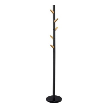 Jalallinen naulakko DOMUS 177x28 cm musta/beige