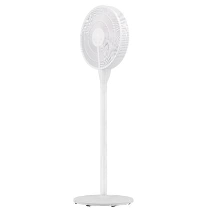 Jalallinen tuuletin 25 W / 230 V, 130 cm korkea, valkoinen + kaukosäädin