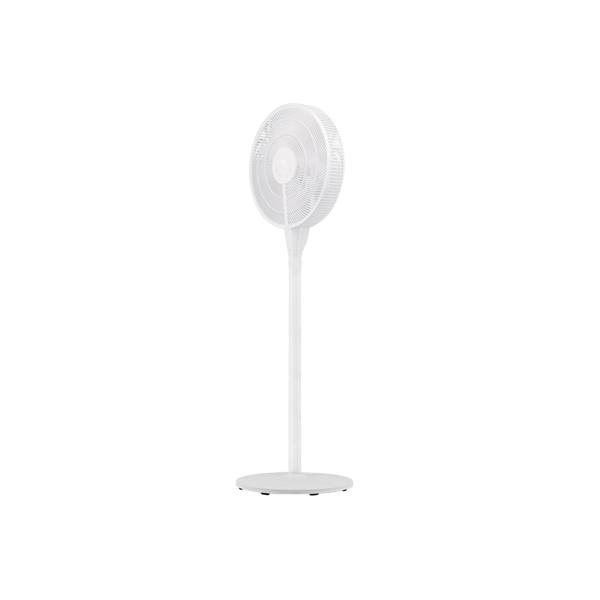 Jalallinen tuuletin 25 W / 230 V, 130 cm korkea, valkoinen + kaukosäädin