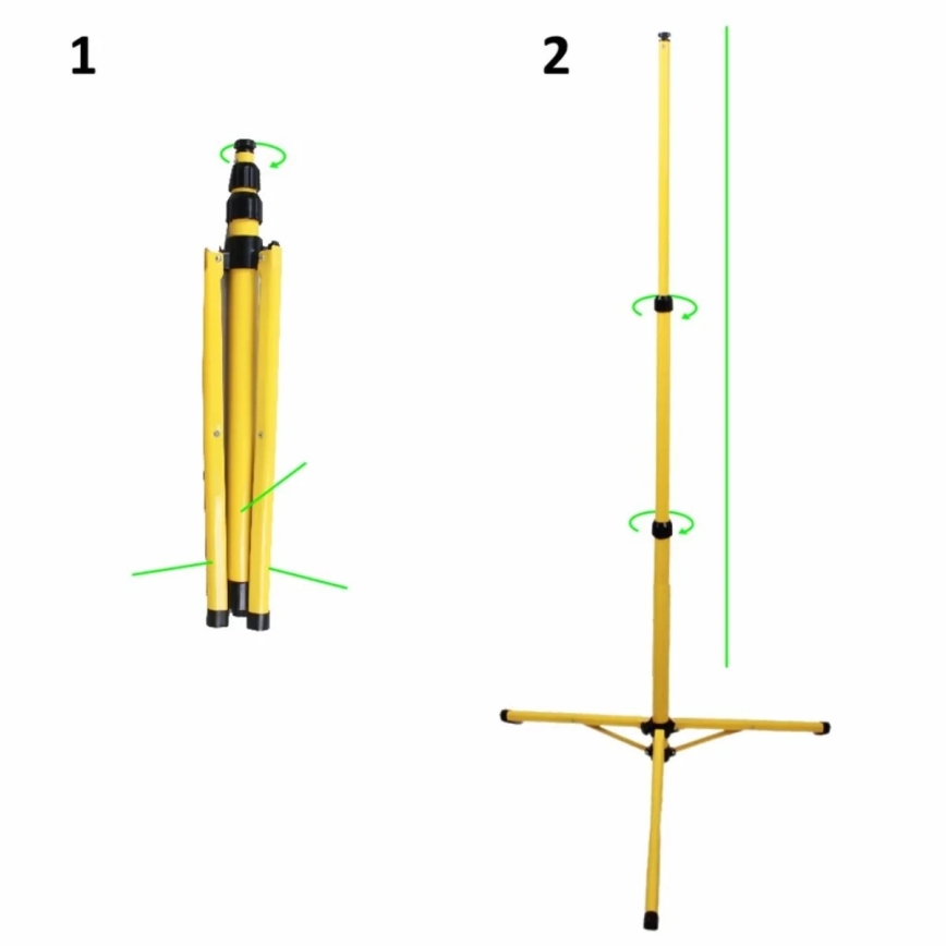 Jalusta kohdevalolle 165 cm