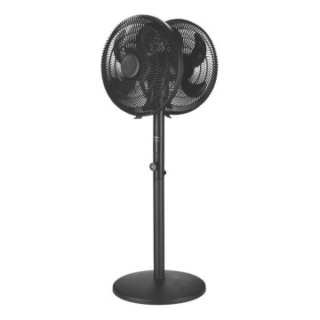 Jalustatuuletin 120W/230V 108 cm musta + kaukosäädin