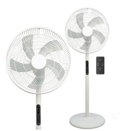 Jalustatuuletin VIENTO-R 40 W/230 V valkoinen + kaukosäädin