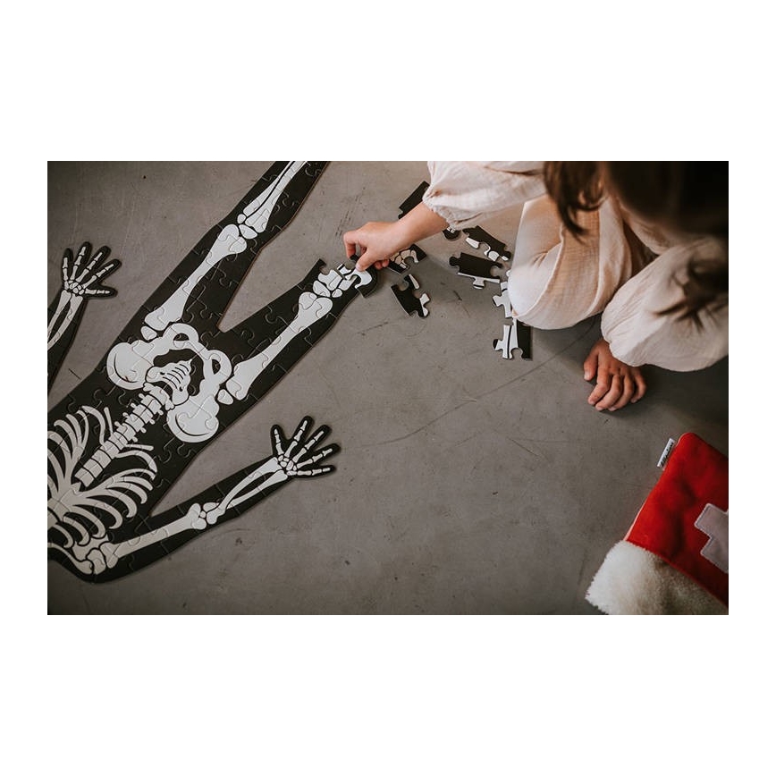 Janod - Lasten opetuksellinen palapeli 225 pcs ihmiskeho