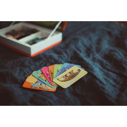 Janod - Magneettinen interaktiivinen sarja MAGNETIBOOK dinosaurukset