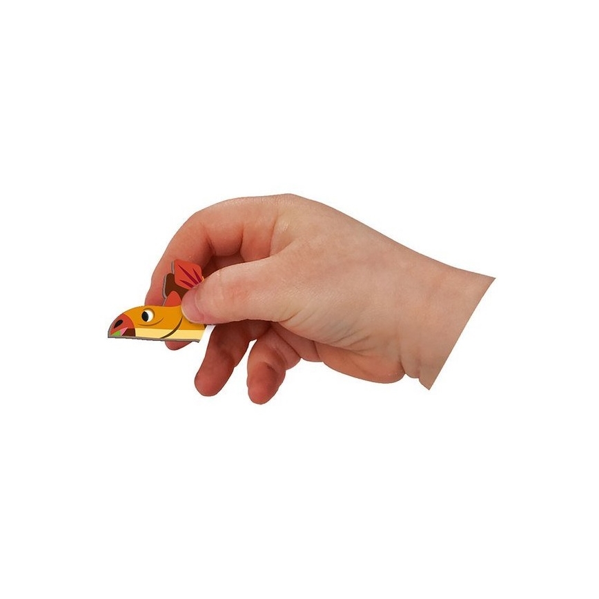 Janod - Magneettinen interaktiivinen sarja MAGNETIBOOK dinosaurukset