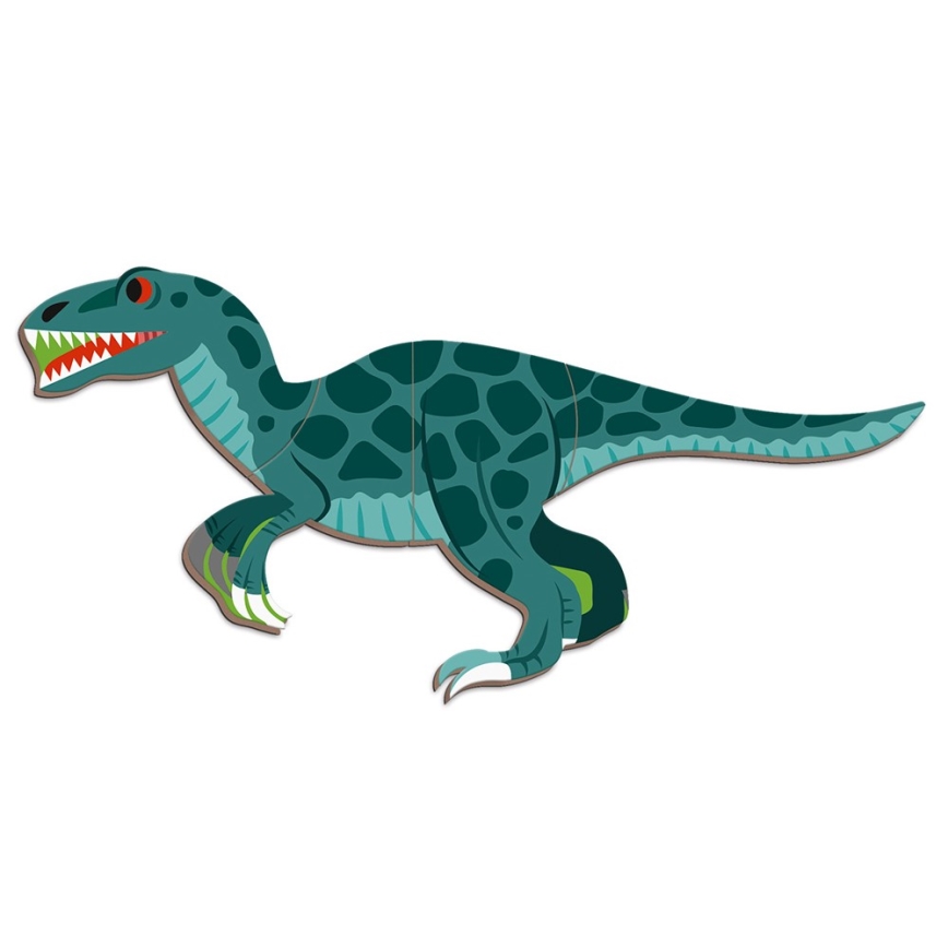 Janod - Magneettinen interaktiivinen sarja MAGNETIBOOK dinosaurukset