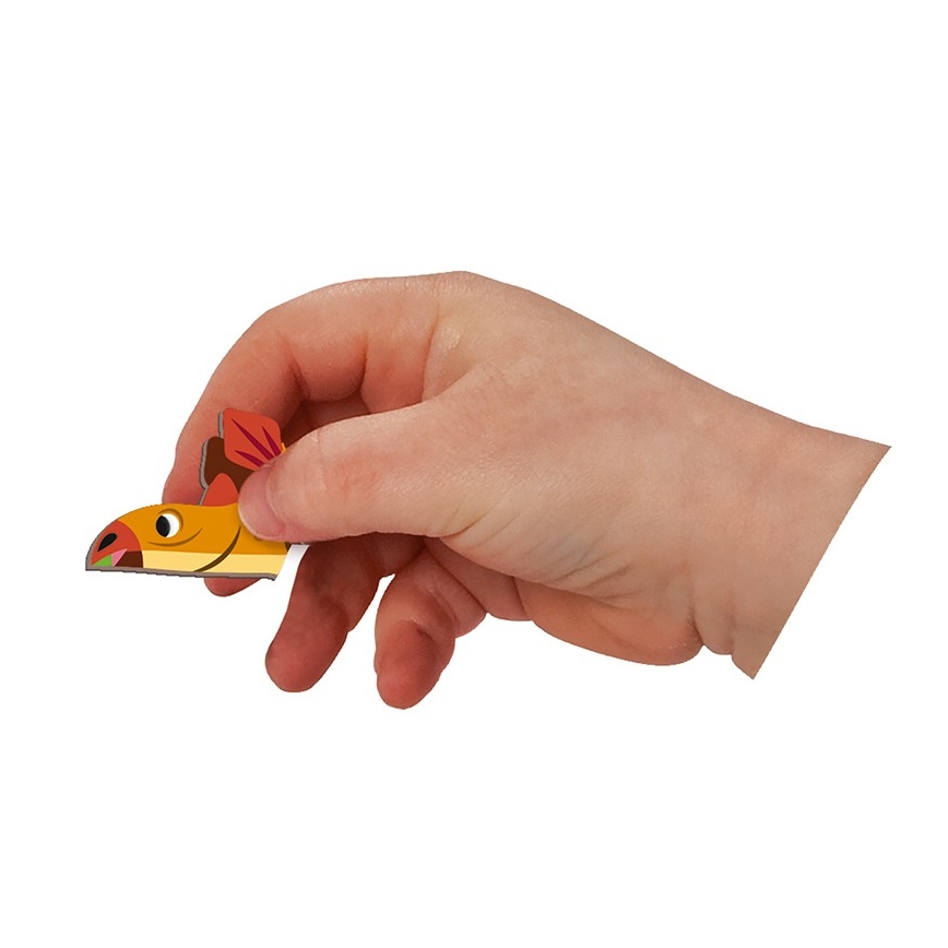 Janod - Magneettinen interaktiivinen sarja MAGNETIBOOK dinosaurukset