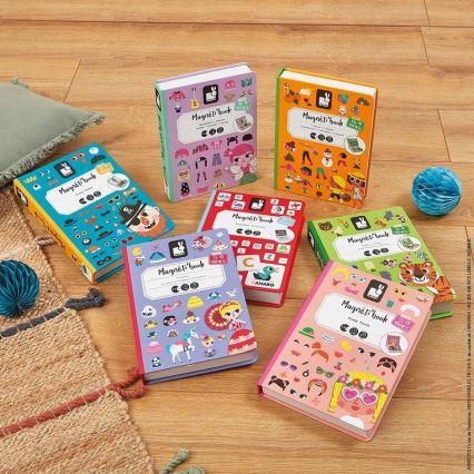 Janod - Magneettinen interaktiivinen setti MAGNETIBOOK eläimet