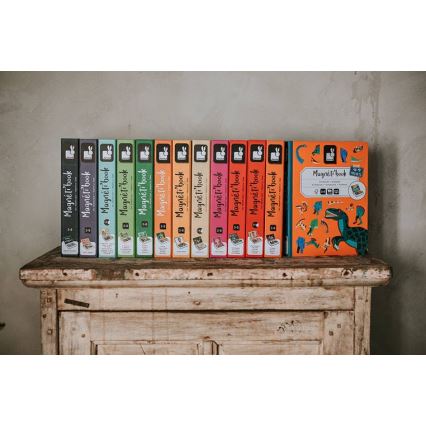 Janod - Magneettinen interaktiivinen setti MAGNETIBOOK eläimet