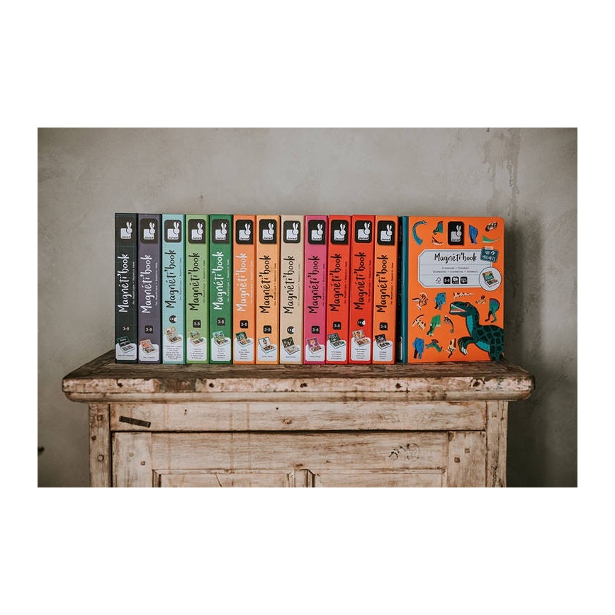 Janod - Magneettinen interaktiivinen setti MAGNETIBOOK eläimet